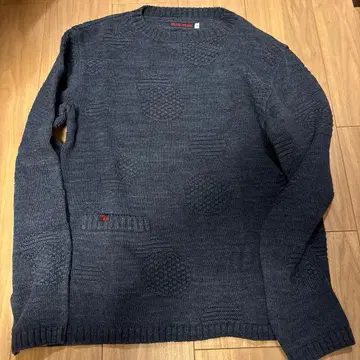 BLUE/BLUE 다크 블루 니트 스웨터 사이즈 2