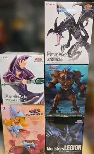 KONAMI 유희왕 듀얼몬스터즈 피규어 묶음 판매