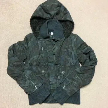 TWO angle 카모 패턴 자켓