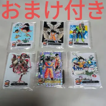 제일복권 드래곤볼 F상 ACLLECT 아크릴 스탠드 6종