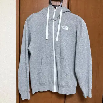 THE NORTH FACE 그레이 풀 집업 후드티 남성용 S 사이즈