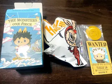 POPMART 원피스 로 피규어 몬스터즈 러브브 콜라보