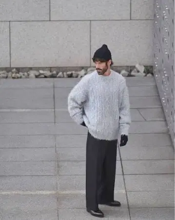 HUM VENT IBISCUM KNIT BLUEGLAY