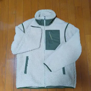 보아 자켓 L 사이즈 크림색