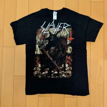SLAYER 2017 월드 투어 티셔츠 M 사이즈