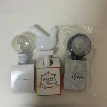 나니와단시 응원봉 3점