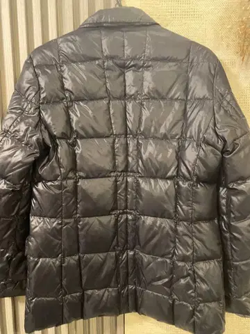 블랙 다운 자켓 블레이저형