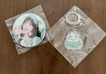 FRUITSZIPPER 사쿠라이 유이 배지 달마 아크릴 키링 새상품