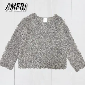 AMERI 아메리 POKOPOKO OVER TOP 포코포코 니트