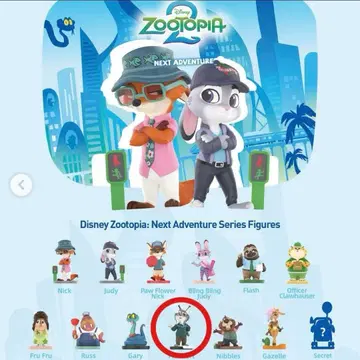 POPMART 주토피아2 Pawbert 피규어