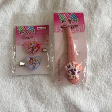 파워퍼프걸스 롱 헤어 클립 앞머리 클립
