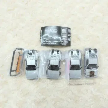 취미 가챠 백 투 더 퓨처 드로리안 [ 타임머신 ] 전 4종