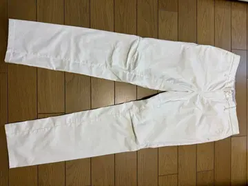 HONMA 혼마 골프 남성용 스트레이트 팬츠 화이트