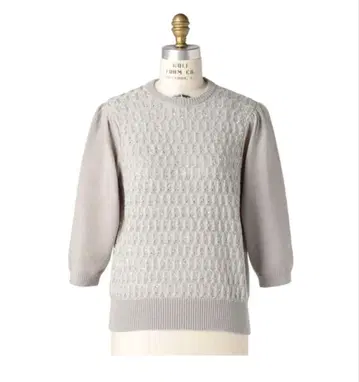 drawer 스팽글 풀오버 니트 개더 상의 드로어