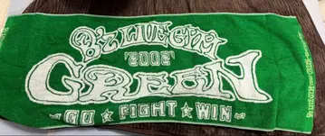 B'z LIVE-GYM2002 GREEN 스테이지 타월