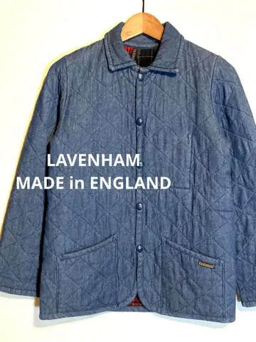 LAVENHAM / 퀼팅 자켓 / 데님 블루 / 영국제