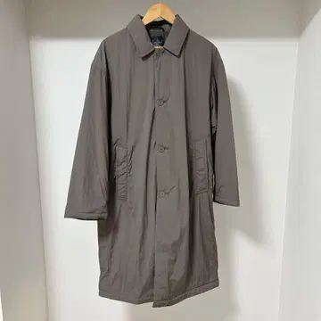 무인양품 세탁 가능한 충전솜 스텐카라 코트 모카 브라운 L