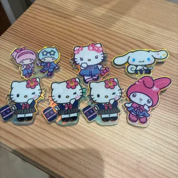 산리오 아크릴 브로치 vol.2 7개