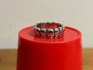 스컬 디자인 실버 반지 19호/안지름 19mm