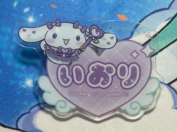 =LOVE 이코러브 시나모롤 아크릴 네임 배지 노구치 이오리 2