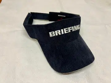 BRIEFING 코듀로이 바이저 네이비