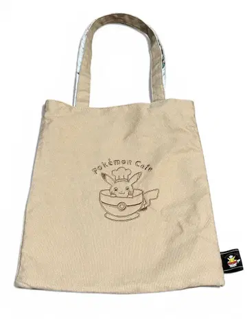 포켓몬 카페 리버서블 토트백 셰프 피카츄 포켓몬 센터