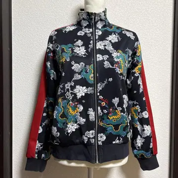 비비안 탐 드래곤 패턴 트랙 자켓 저지 40