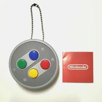 닌텐도 컨트롤러 버튼 컬렉션 2 슈퍼 패미컴 키링