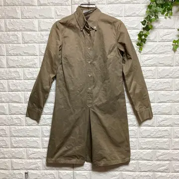 [ 모드나튀레 ] ( M ) 풀 자켓 버튼 다운 드레이프 코튼