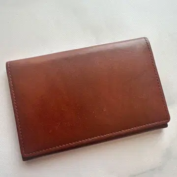 CYPRIS 키프리스 브라운 천연 가죽 명함지갑