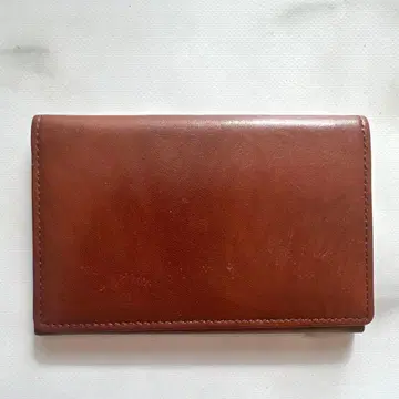 CYPRIS 키프리스 명함지갑 브라운 천연 가죽 소가죽