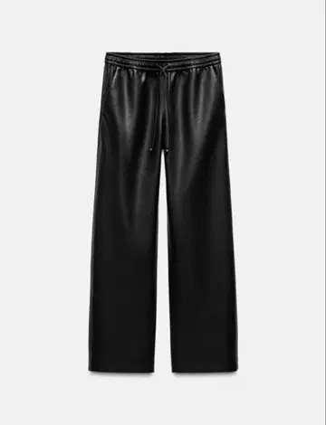 ZARA 인조 가죽 팬츠