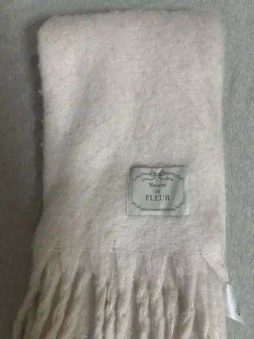 Maison de FLEUR 머플러 스톨 아이보리