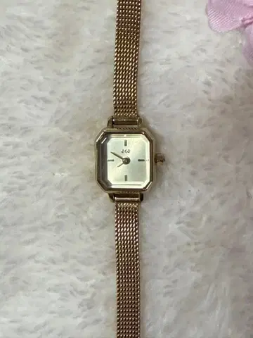 ete 옥타곤 페이스 핑크 골드