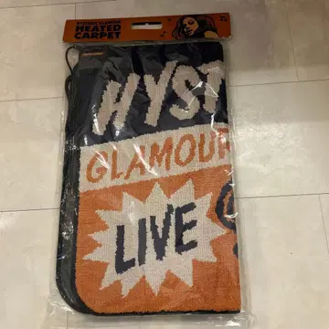 HYSTERIC GLAMOUR 히터 내장 카펫 68cm x 80cm