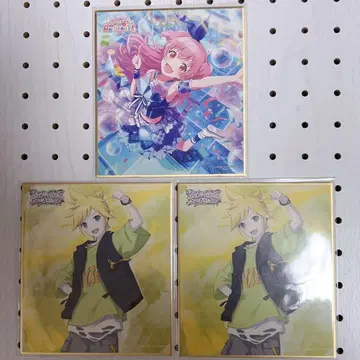 프로세카 모모이 아이리 카가미네 렌 색지 3종 세트