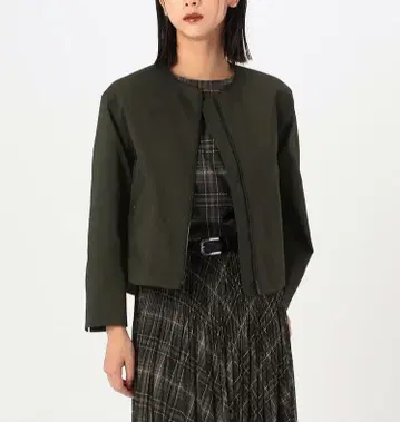 키요코 타카세 폴리에스테르 스트레치 샴브레이 노카라 MA-1 블루종