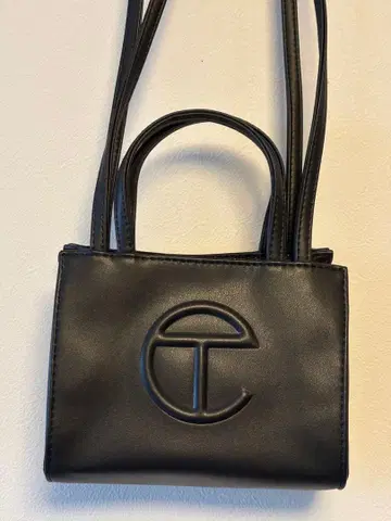 텔파 TELFAR 블랙 미니 숄더백