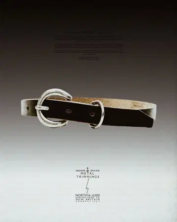 L'ECHOPPE NORTH&JUDD VINTAGE BUCKLE BELT