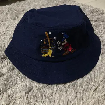 미키마우스 버킷햇 네이비
