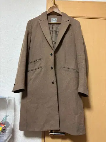 브라운 체스터 코트 나노 유니버스