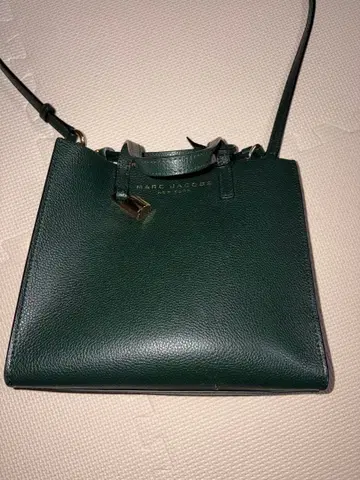 MARC JACOBS 다크 그린 숄더백