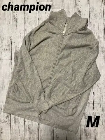 Champion Reverse Weave 후드티 그레이 M
