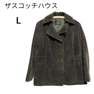 더 스카치 하우스 코듀로이 자켓 40 L 삼양상회 카키 각인 버튼
