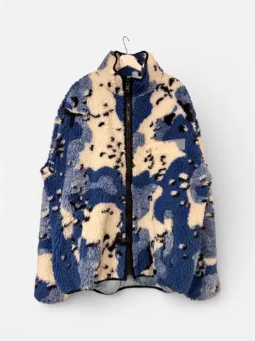 cvtvlist 카모 패턴 플리스 자켓