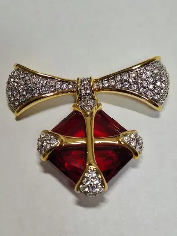 빈티지 스와로브스키 브로치