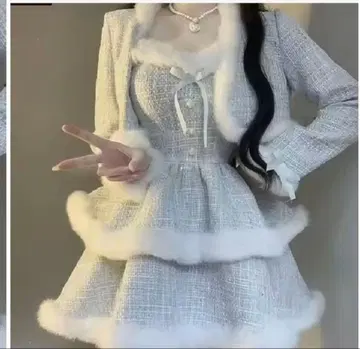 [ 당일 발송 ] 겨울 셋업 스카이블루