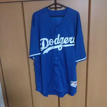 마제스틱 MLB 다저스 저지 유니폼 등번호 없음 XL