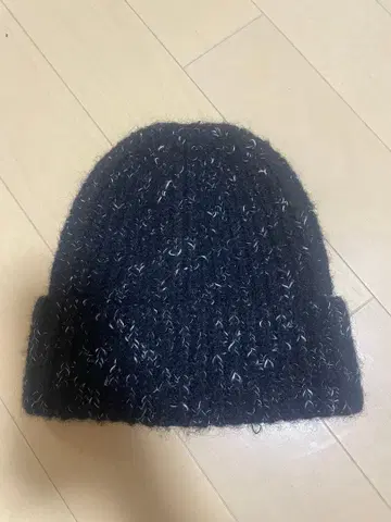 블랙 니트 모자