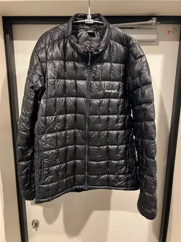 mont-bell 블랙 플라즈마1000 다운 자켓 L